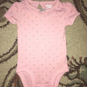 Baby girl onesie Carter’s 0-3mo